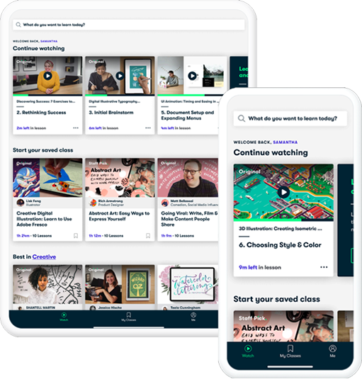 Become a expert with us.